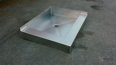 metal fabrication stainless steel floor pans|galvanized sheet metal pans.